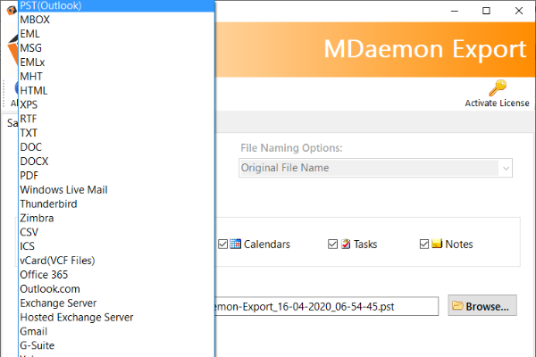 MDaemon Converter to Export MDaemon to PST and Office 365