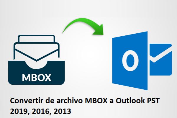 Convertir de archivo Mbox a Outlook 2016,